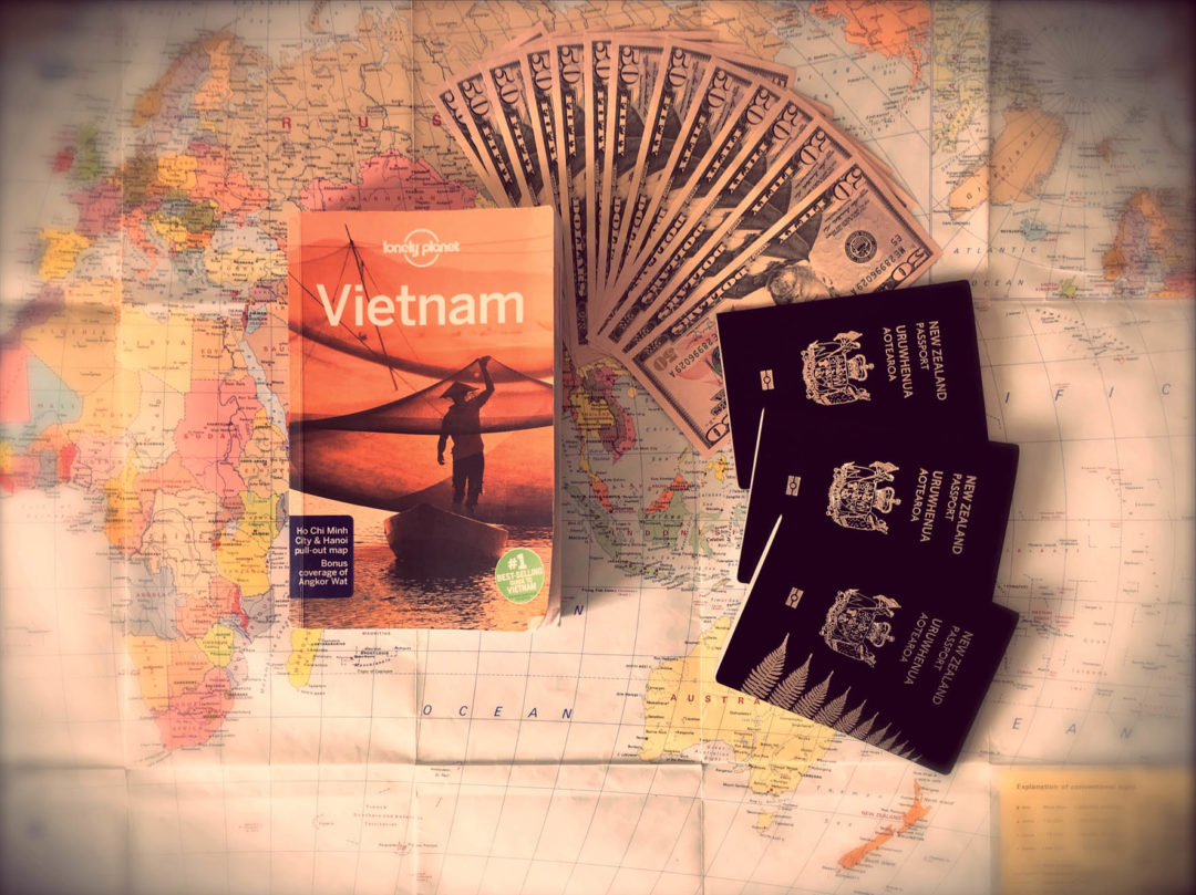 Vietnam Map and Passports