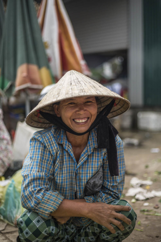 Market Lady Dong Hoi Vietnam