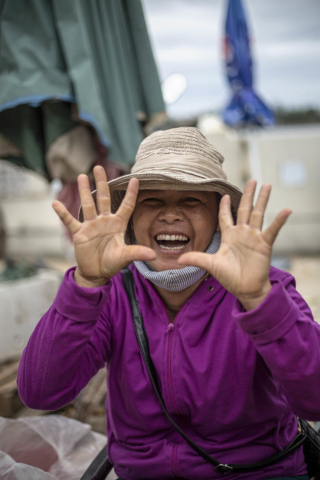 Market Lady Dong Hoi Vietnam