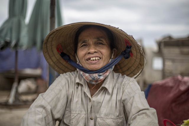 Market Lady Dong Hoi Vietnam