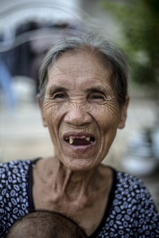 Old Lady Dong Hoi Vietnam