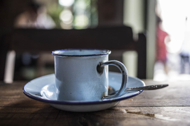 Coffee Cup Hanoi Old Quarter Vietnam