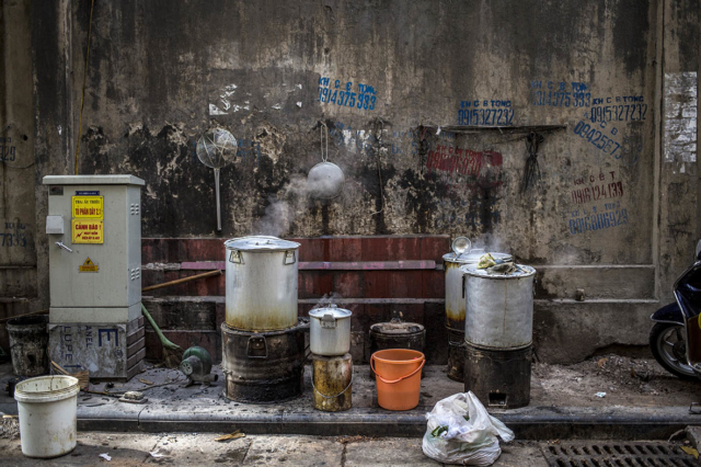 Street Food Hanoi Old Quarter Vietnam