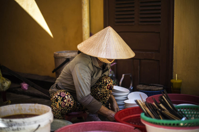 Street Food Hoi An Ancient Town Vietnam