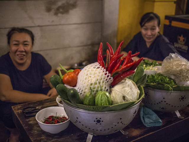 Street Food Vendors Ho Chi Minh City Saigon Vietnam