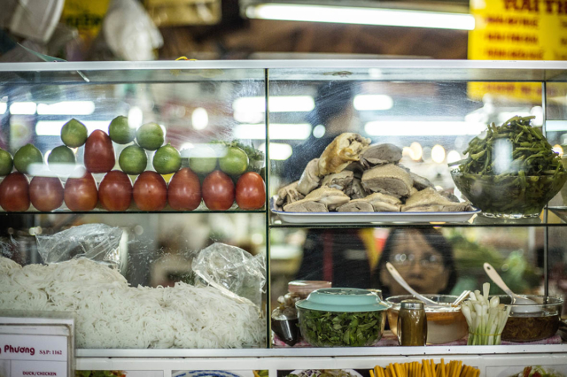 Food Stall Ben Thanh Market Ho Chi Minh City